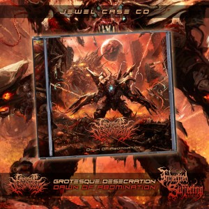 Grotesque Desecration - Dawn Of Abomination - Jewel Case CD